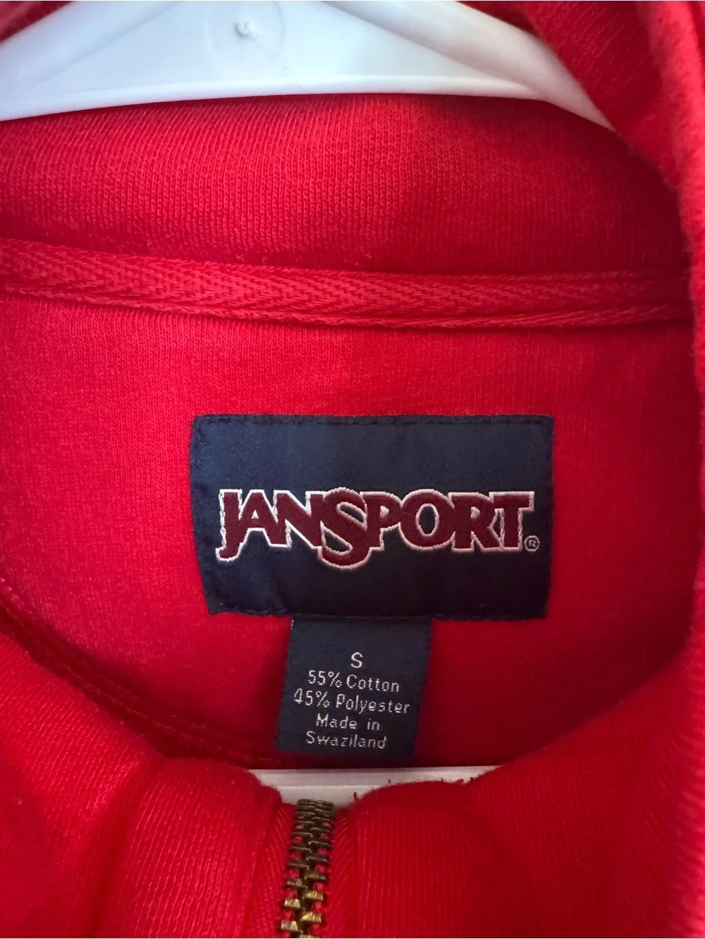 Ohio State Buckeyes Jansport Red Zip-Front Pullover